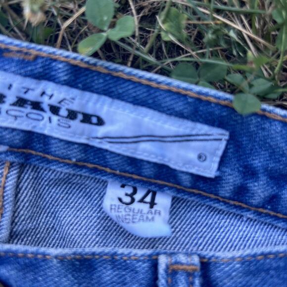 Marithe Francois Girbaud Stone Washed Baggy Y2K Denim Jeans - Picture 8 of 11